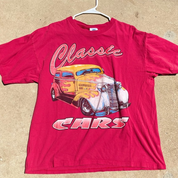 Red hot rod vintage tee - Picture 1 of 1